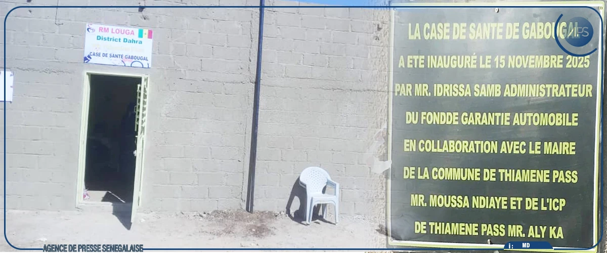 Linguère : une nouvelle case de santé inaugurée à Gabougal