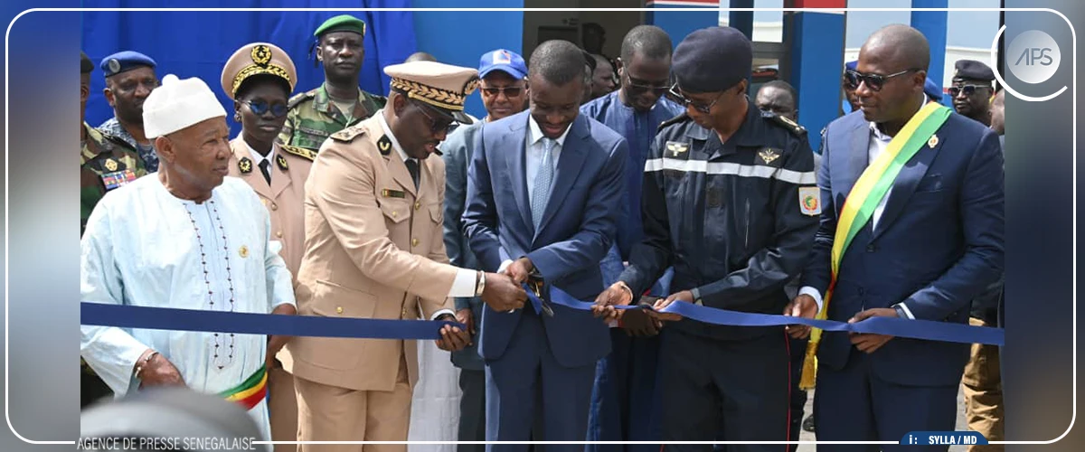 Tambacounda : le ministre de l’Intérieur inaugure la nouvelle caserne des sapeurs-pompiers de Goudiry