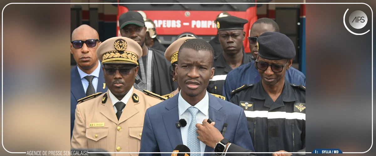 Tambacounda : le ministre de l’Intérieur inaugure la nouvelle caserne des sapeurs-pompiers de Goudiry