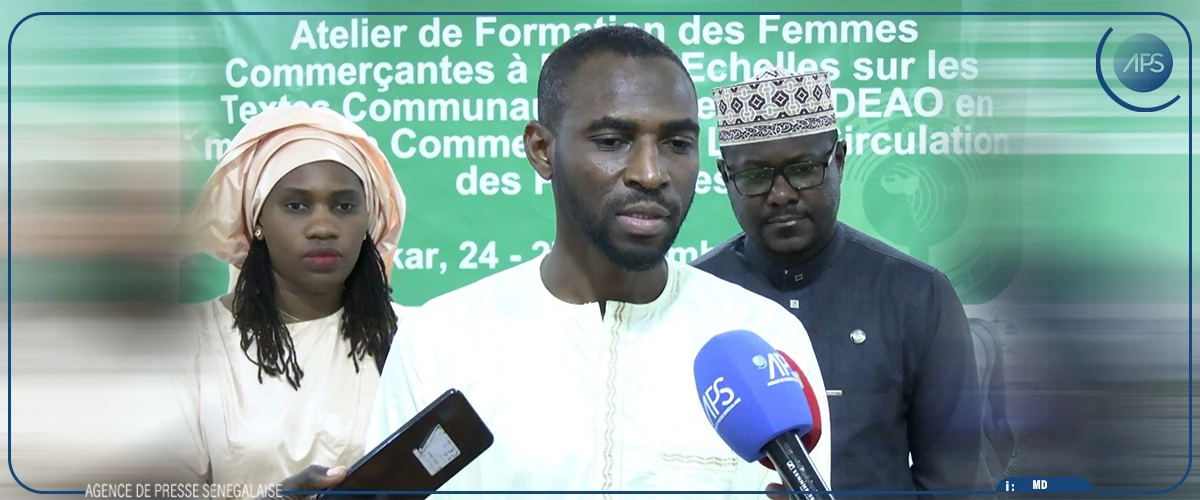 Des femmes commerçantes bénéficient d’une formation sur les textes juridiques encadrant le commerce transfrontalier