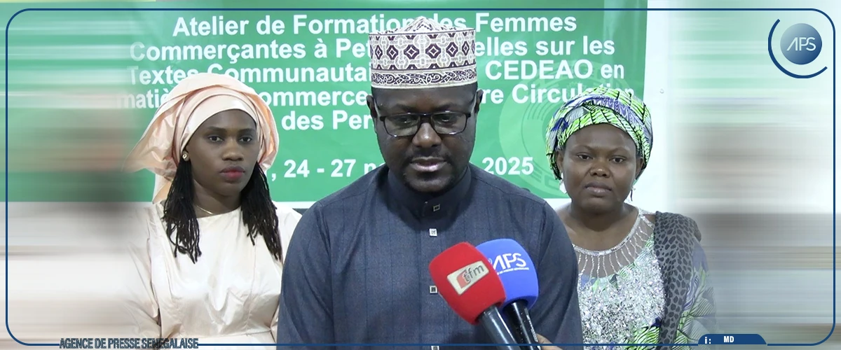 Des femmes commerçantes bénéficient d'une formation sur les textes juridiques encadrant le commerce transfrontalier