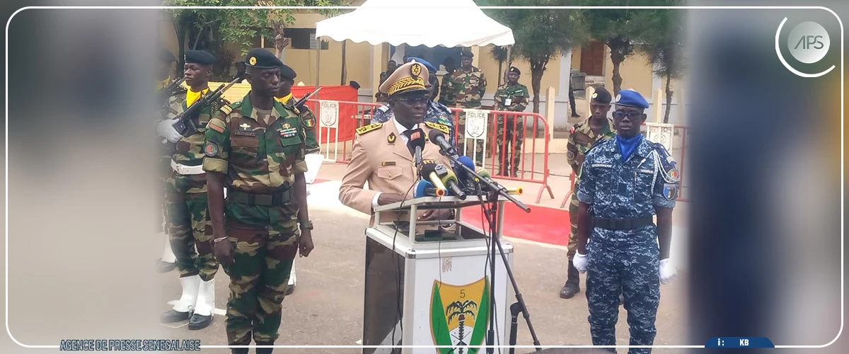 À Ziguinchor, le gouverneur salue ‘’le sens élevé du sacrifice et du don de soi’’ des forces de défense et de sécurité