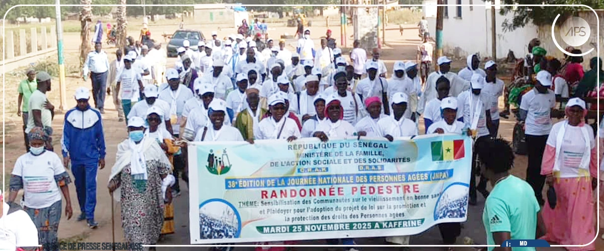 Kaffrine : une association de personnes âgées réclame la levée de la suspension des bourses de sécurité familiale