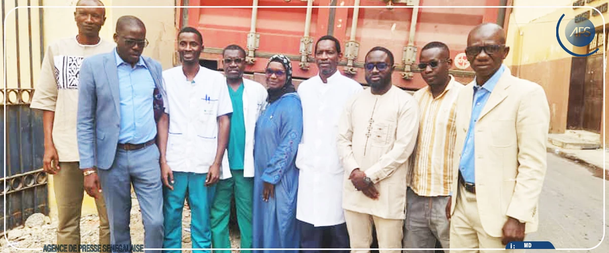 Saint-Louis : l’hôpital régional reçoit un container de matériels médicaux de l’AP-HP (communiqué)