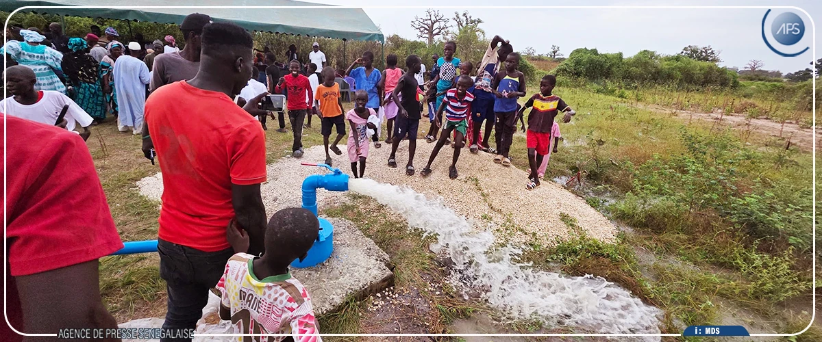 Le village de Fouloum accède à l'eau courante, grâce à Dangote Cement Sénégal