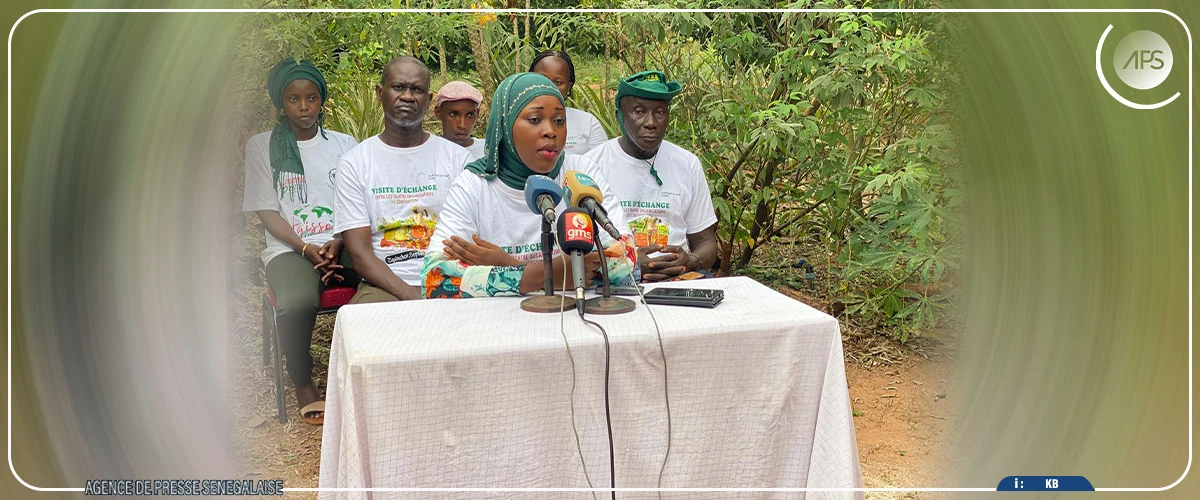 Agroécologie : quatre organisations sénégalo-bissau-guinéennes échangent leurs expériences à Niaguis