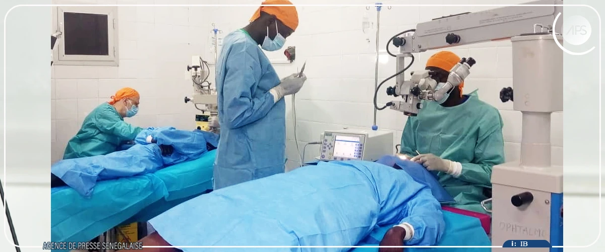 Oussouye : 140 patients opérés gratuitement de la cataracte