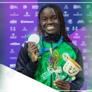Jeux de la solidarité islamique de Riyad : Oumy Diop décroche la médaille d'argent du 50 mètres dos
