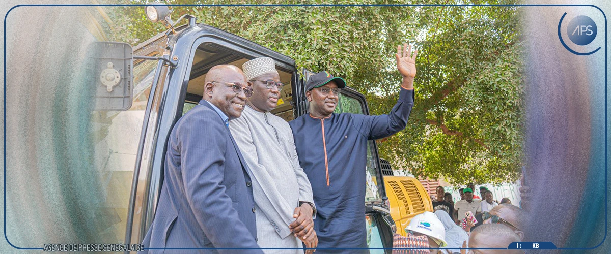 Tivaouane : Cheikh Tidiane Dièye lance les travaux d'un important projet de drainage d'eaux pluviales 