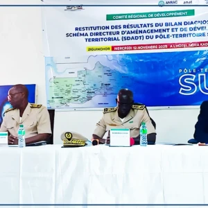 Ziguinchor : restitution du bilan diagnostic du schéma directeur du pôle territoire sud