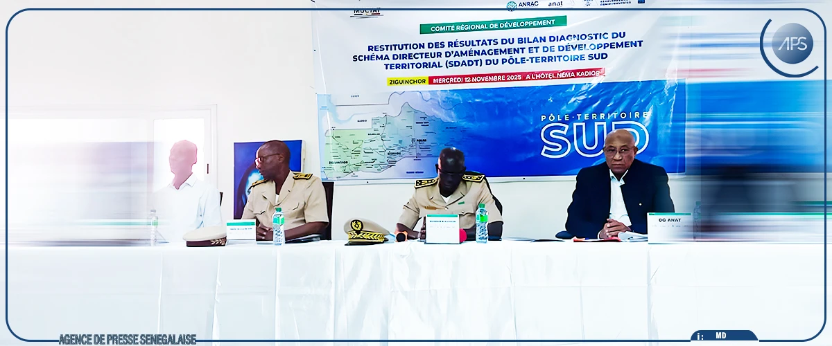 Ziguinchor : restitution du bilan diagnostic du schéma directeur du pôle territoire sud