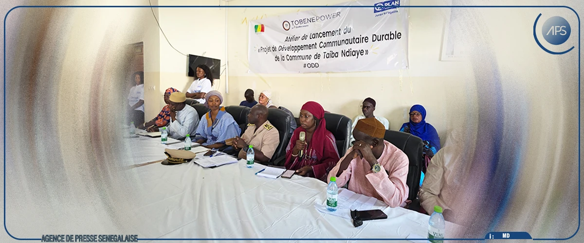 La commune de  Taïba Ndiaye lance un projet de développement communautaire