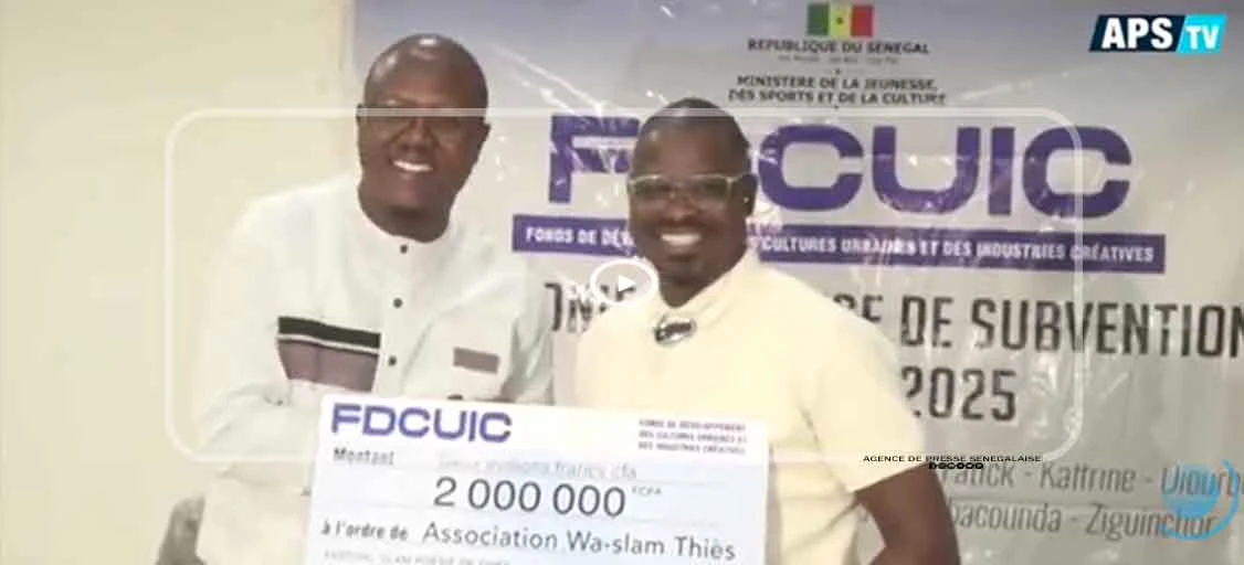 FDCUIC : Dix bénéficiaires de Thiès reçoivent leurs subventions pour la culture et les industries…
