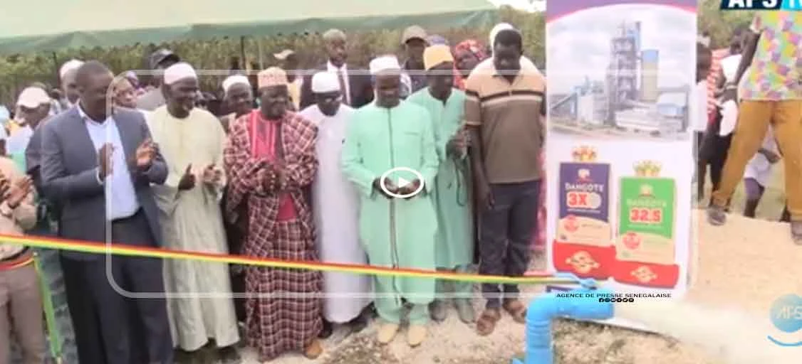 Kouloum : Dangote Cement Sénégal renforce l’accès à l’eau potable avec un nouveau forage