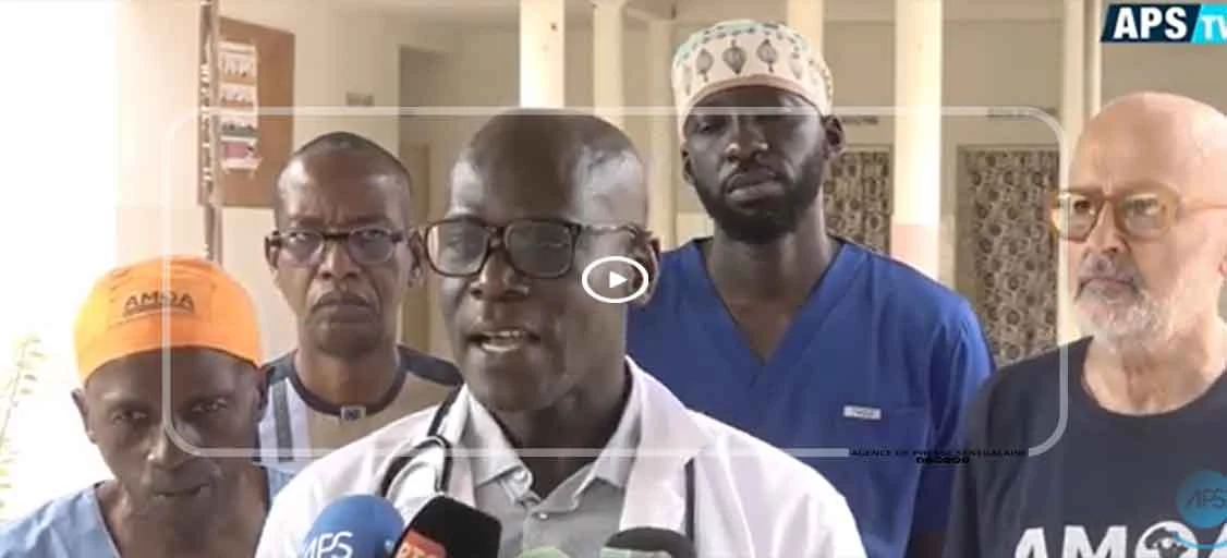 Oussouye : 140 patients opérés gratuitement de la cataracte