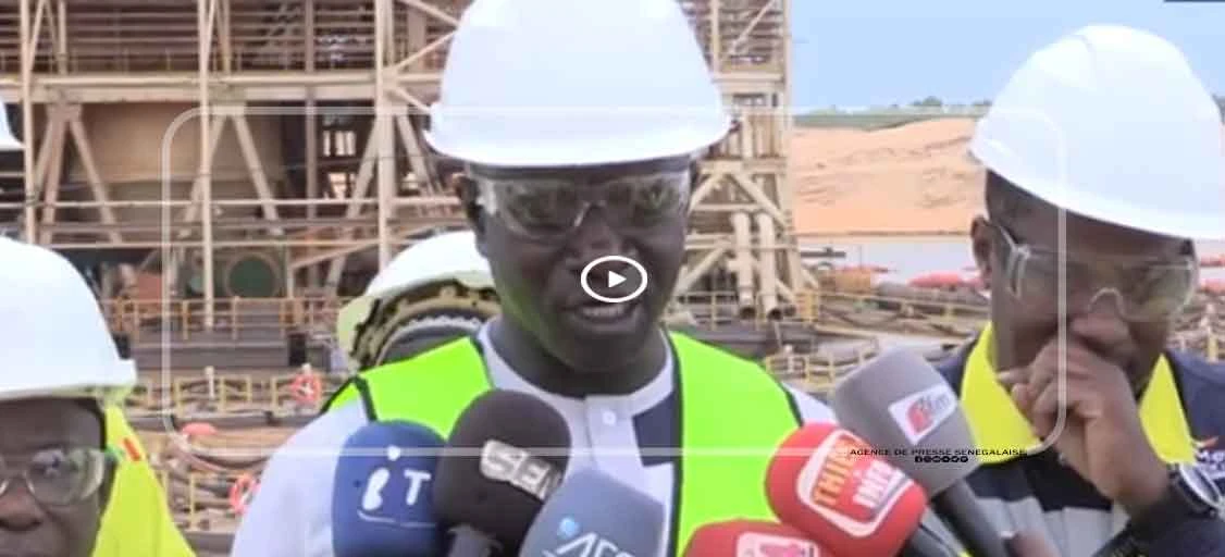 Thiès : le maire Babacar Diop en visite dans les installations de GCO