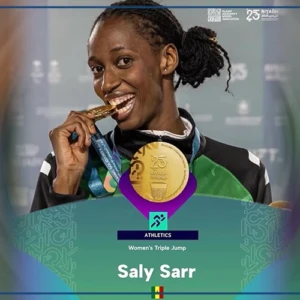 ‎Jeux de la solidarité islamique : Saly Sarr offre au Sénégal sa première médaille d’or à Riyad
