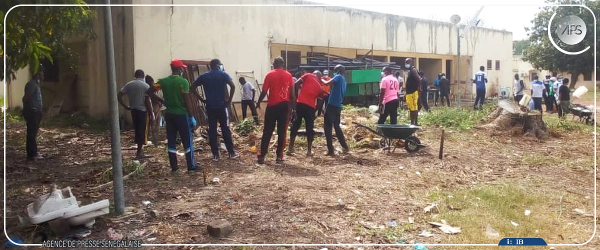 Kolda : le personnel de l'hôpital régional lance une vaste opération d'assainissement de l'établissement