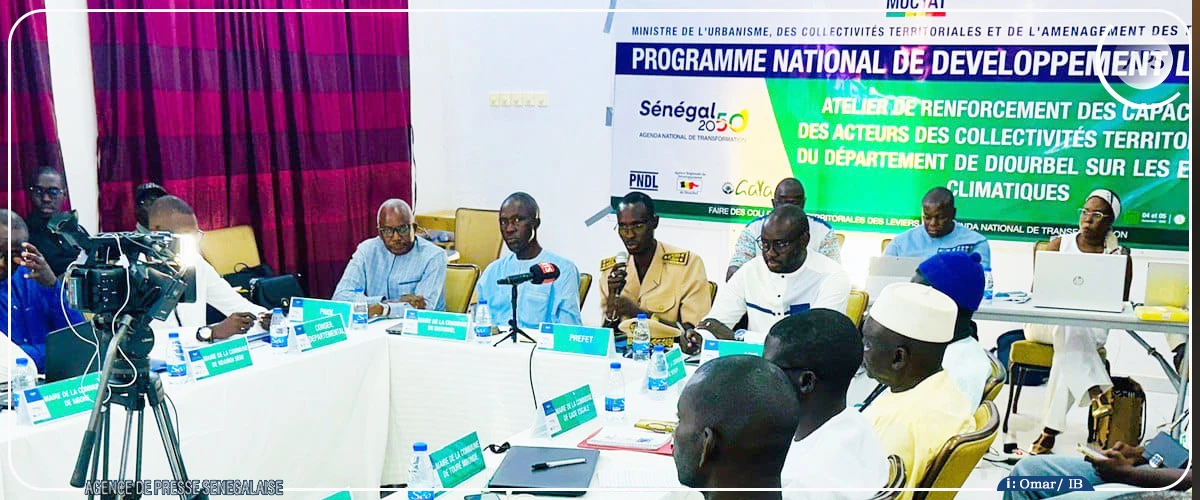 Diourbel : renforcement de capacités des acteurs territoriaux sur les enjeux climatiques