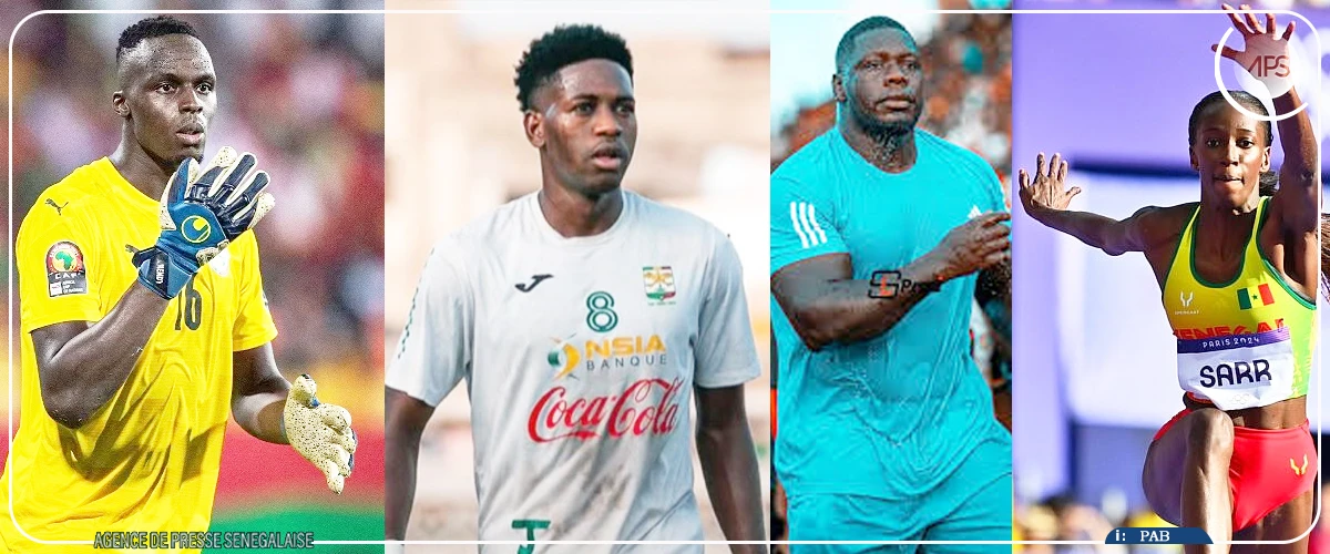 Meilleurs sportifs 2025 : Edouard Mendy, Issiaga Kane, Franc, Ngagne Sène et Saly Sarr, plébiscités
