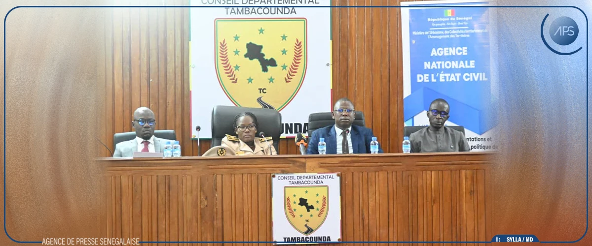 Tambacounda : 11% de la population ne possède pas d'acte de naissance (étude)