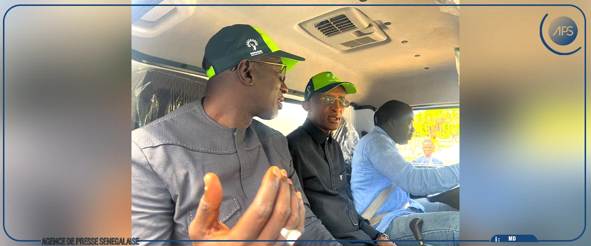 Kaffrine : la mairie met une benne à ordures à la disposition de la SONAGED