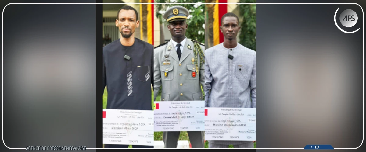 Journée des Forces armées : le Prix spécial du chef de l’État décerné à l’ingénieur Aliou Diop