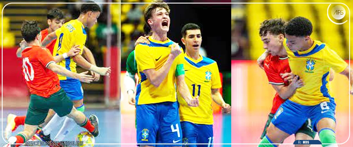 Tournoi international de Futsal U17 : le Brésil s’adjuge la médaille d’or