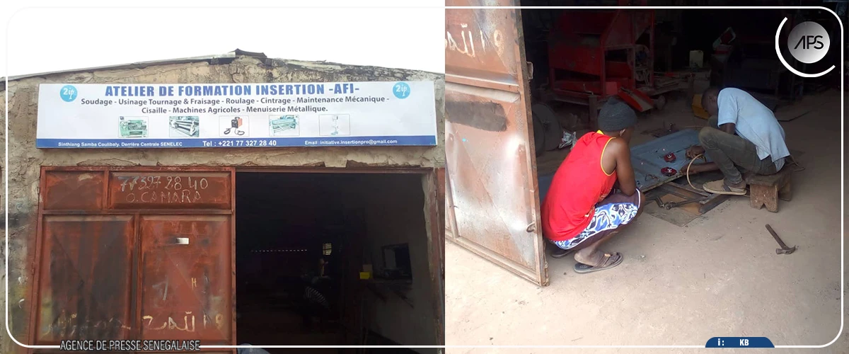 A Dioulacolon, des apprenants formés à la fabrication de machines agricoles