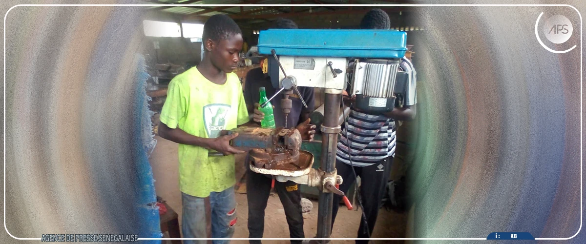 A Dioulacolon, des apprenants formés à la fabrication de machines agricoles