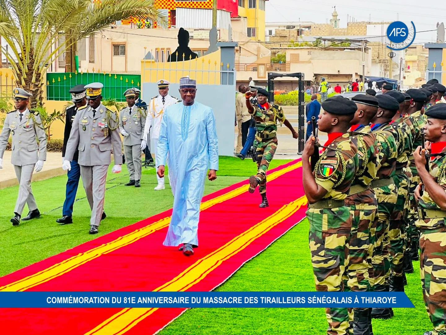 Commémoration du 81e anniversaire du massacre des Tirailleurs sénégalais à Thiaroye