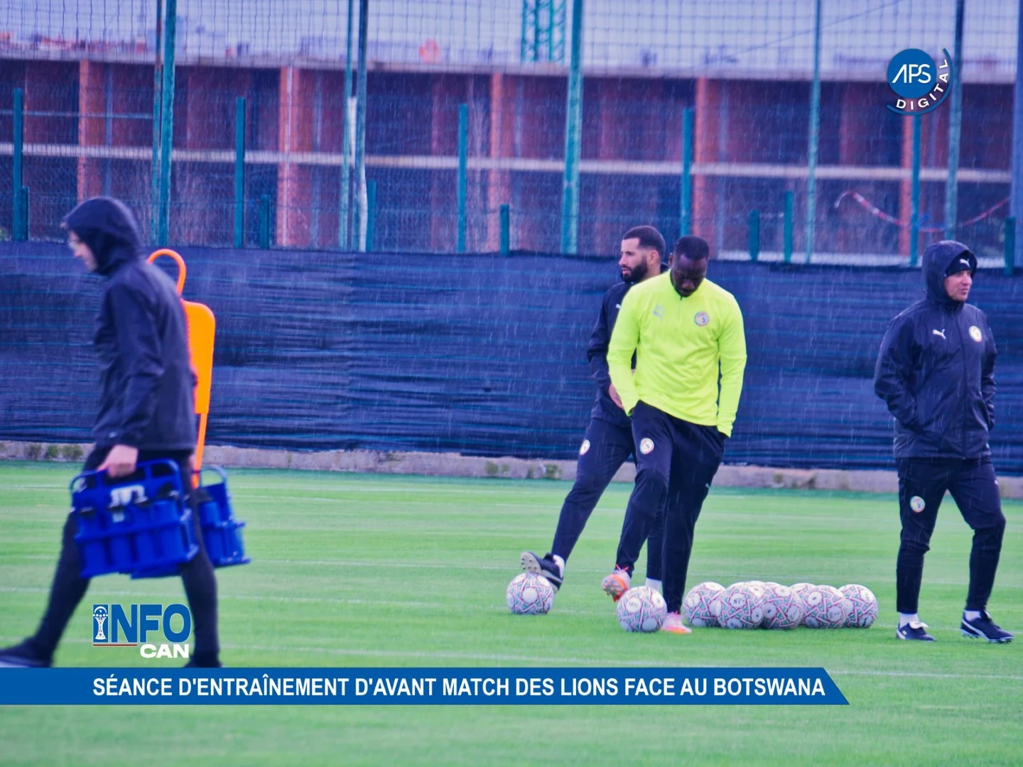 Info CAN : Séance d'entraînement d'avant match des Lions face au Botswana 
