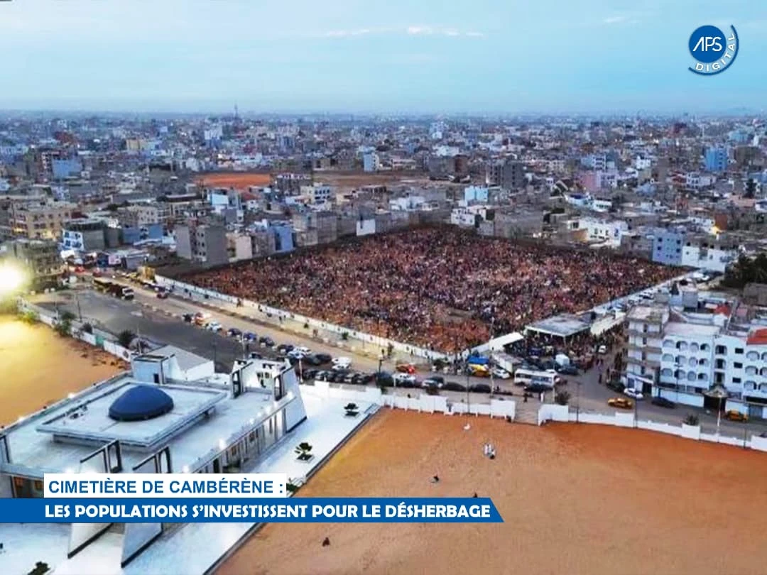 Cimetière de Cambérène : les populations s’investissent pour le désherbage