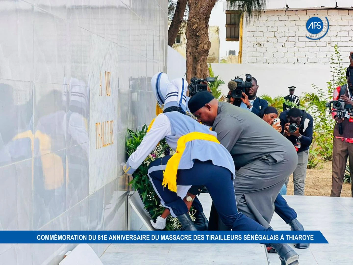 Commémoration du 81e anniversaire du massacre des Tirailleurs sénégalais à Thiaroye