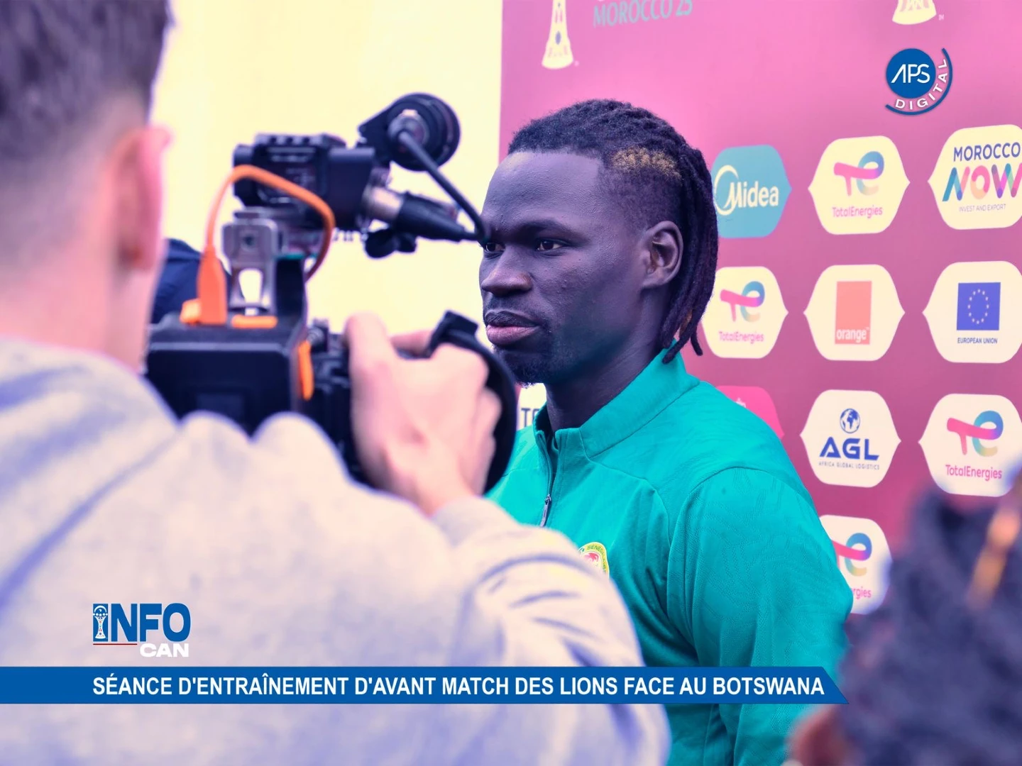 Info CAN : Séance d'entraînement d'avant match des Lions face au Botswana 