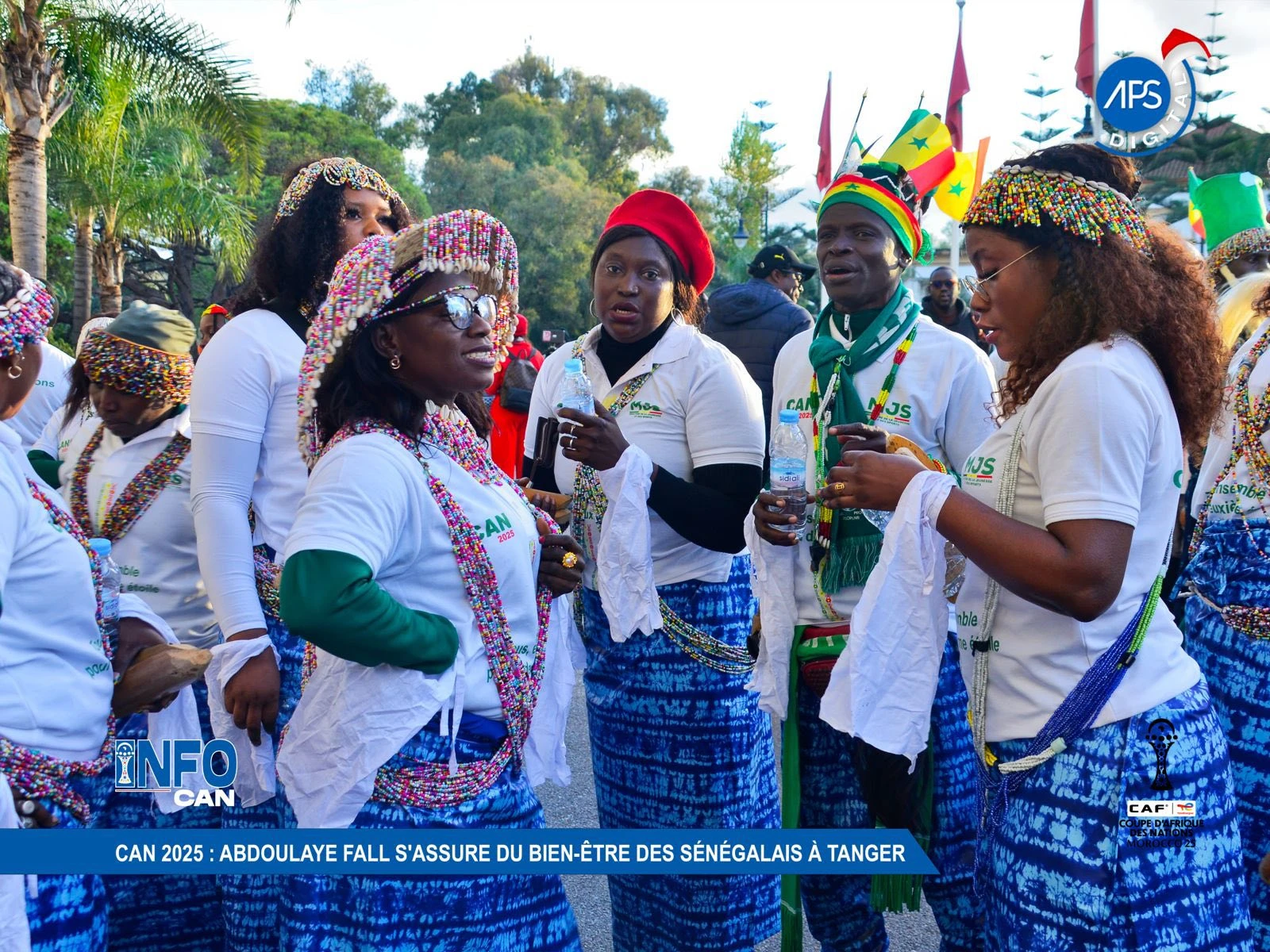 CAN 2025 : Abdoulaye Fall s'assure du bien-être des sénégalais à Tanger 