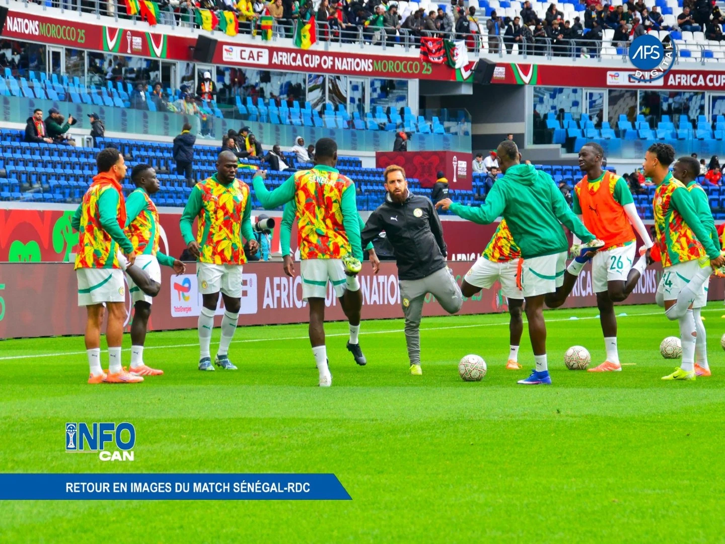 Retour en images du match Sénégal - RDC