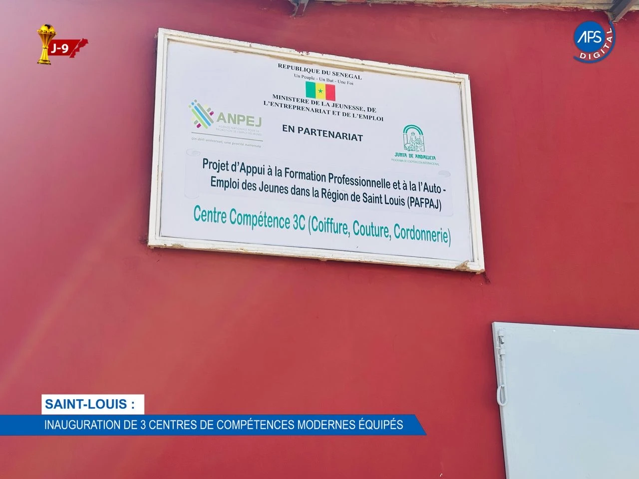 Saint-louis : Inauguration de 3 centres de compétences modernes équipés 