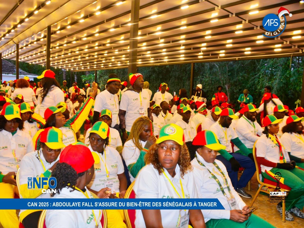 CAN 2025 : Abdoulaye Fall s'assure du bien-être des sénégalais à Tanger 