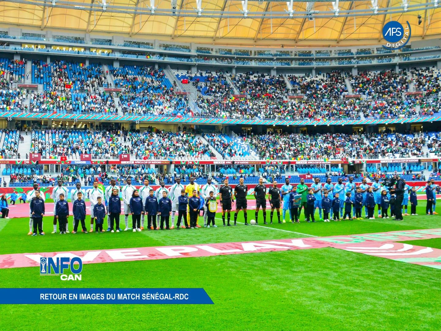 Retour en images du match Sénégal - RDC