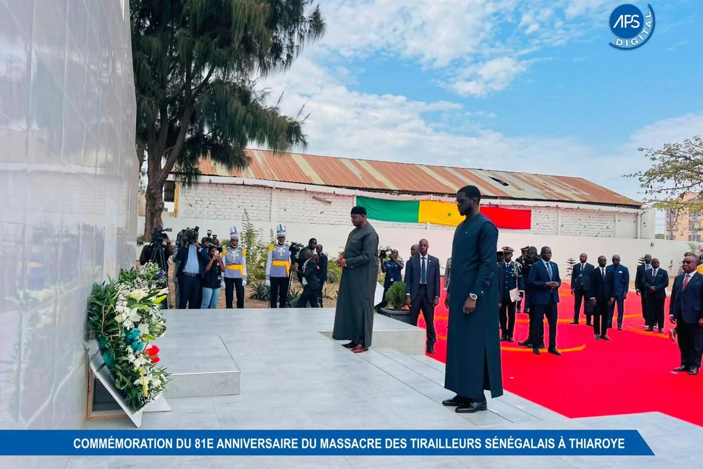 Commémoration du 81e anniversaire du massacre des Tirailleurs sénégalais à Thiaroye