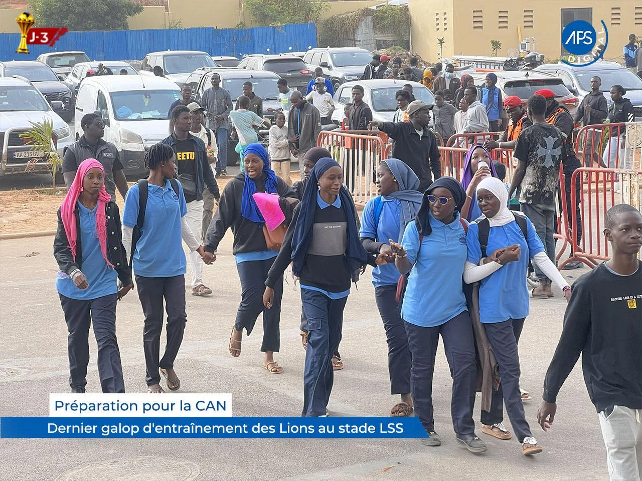 Préparation pour la CAN : Dernier galop d'entraînement des Lions au stade LSS