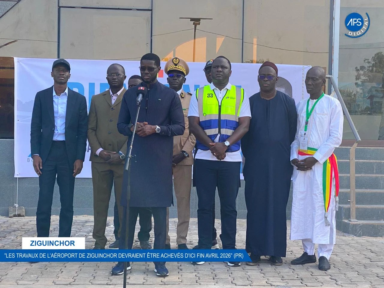 Ziguinchor : ” Les travaux de l’aéroport de Ziguinchor devraient être achevés d’ici fin avril 2026″ 