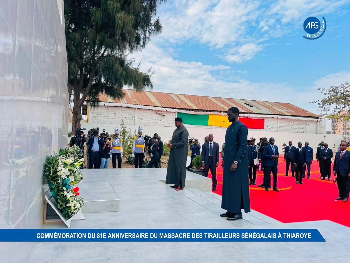 Commémoration du 81e anniversaire du massacre des Tirailleurs sénégalais à Thiaroye