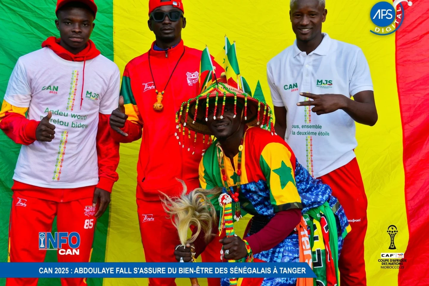 CAN 2025 : Abdoulaye Fall s’assure du bien-être des sénégalais à Tanger 