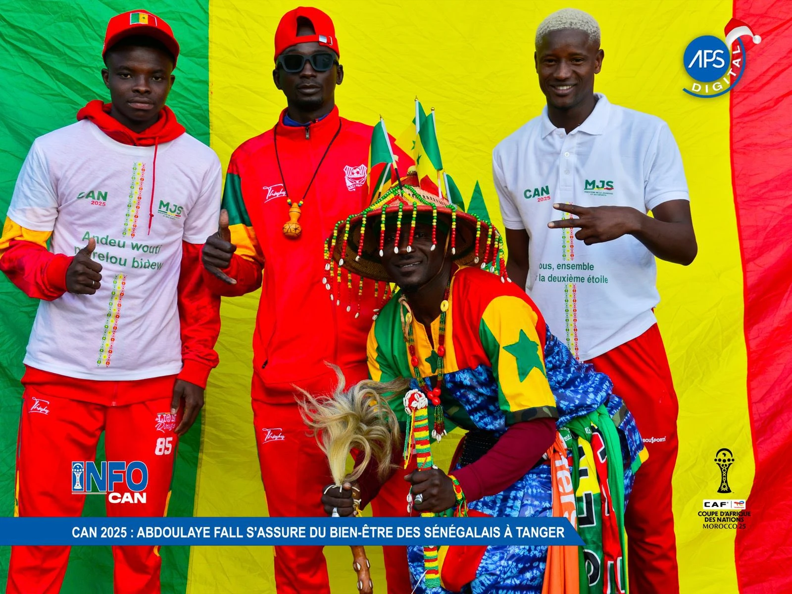 CAN 2025 : Abdoulaye Fall s'assure du bien-être des sénégalais à Tanger 