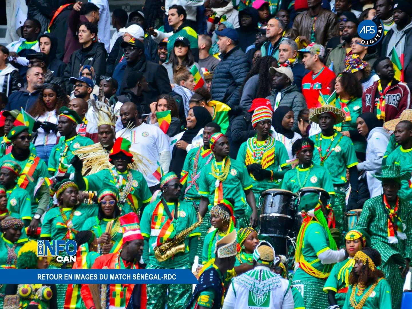 Retour en images du match Sénégal - RDC
