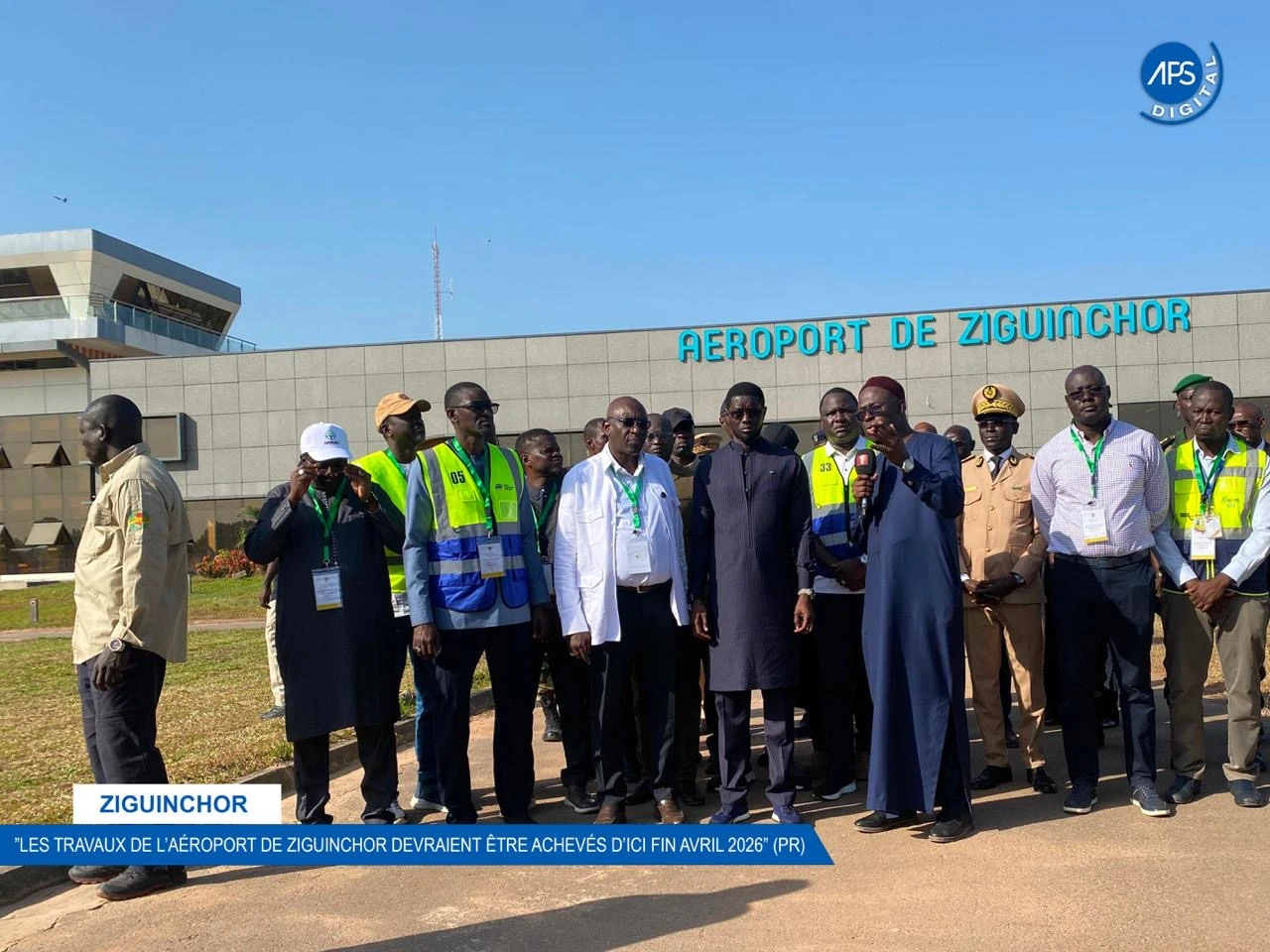 Ziguinchor : " Les travaux de l'aéroport de Ziguinchor devraient être achevés d'ici fin avril 2026" 