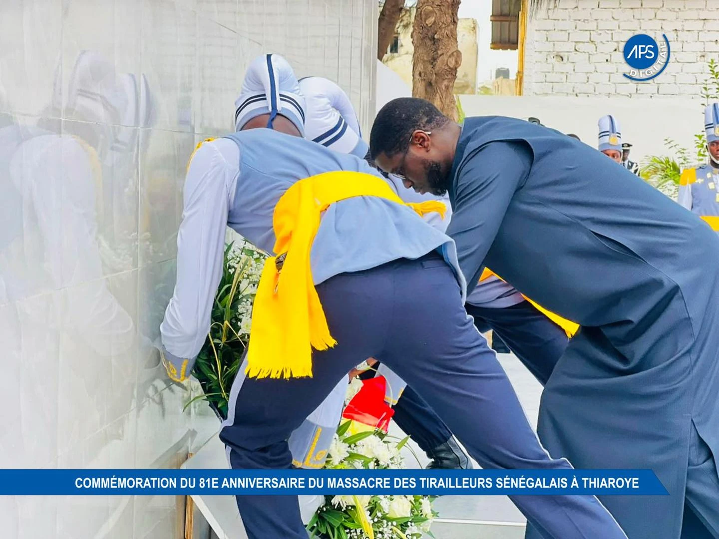 Commémoration du 81e anniversaire du massacre des Tirailleurs sénégalais à Thiaroye