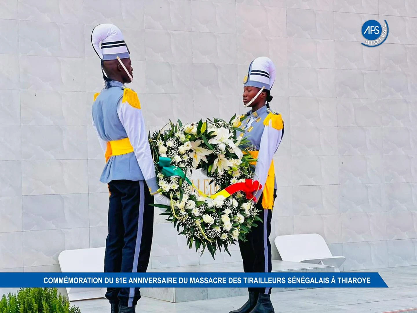 Commémoration du 81e anniversaire du massacre des Tirailleurs sénégalais à Thiaroye